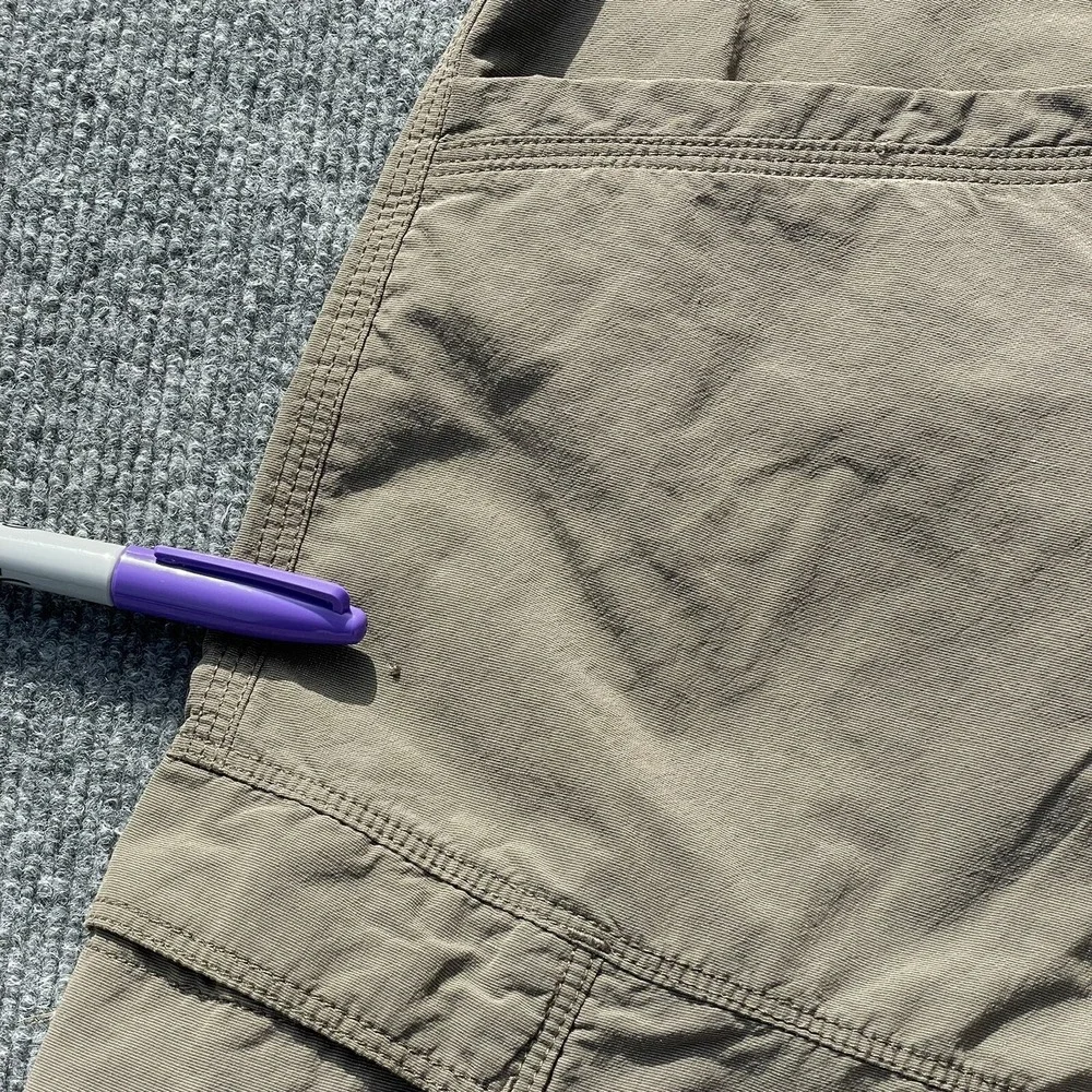 North Face Shorts Mens 38‎ TNF Cargo Hiking Trail Hybrid Nylon Cotton Cargo 10